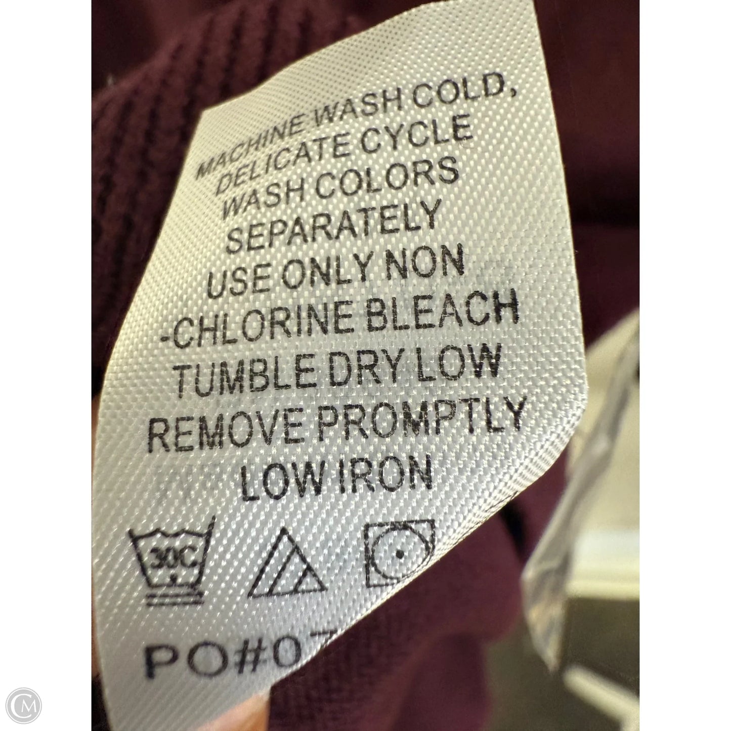 Sweater Cardigan By Ellos In Purple, Size: 1x