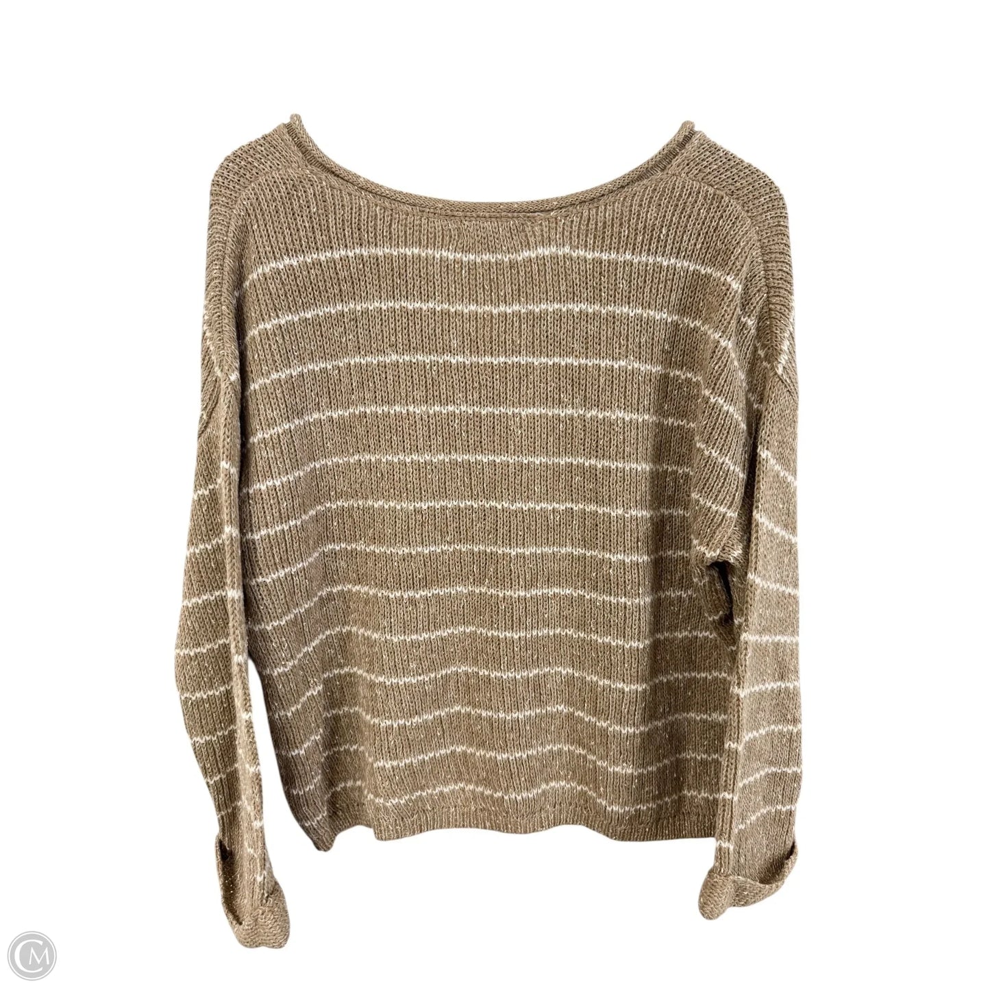 Sweater By Blu Pepper In Tan, Size: S