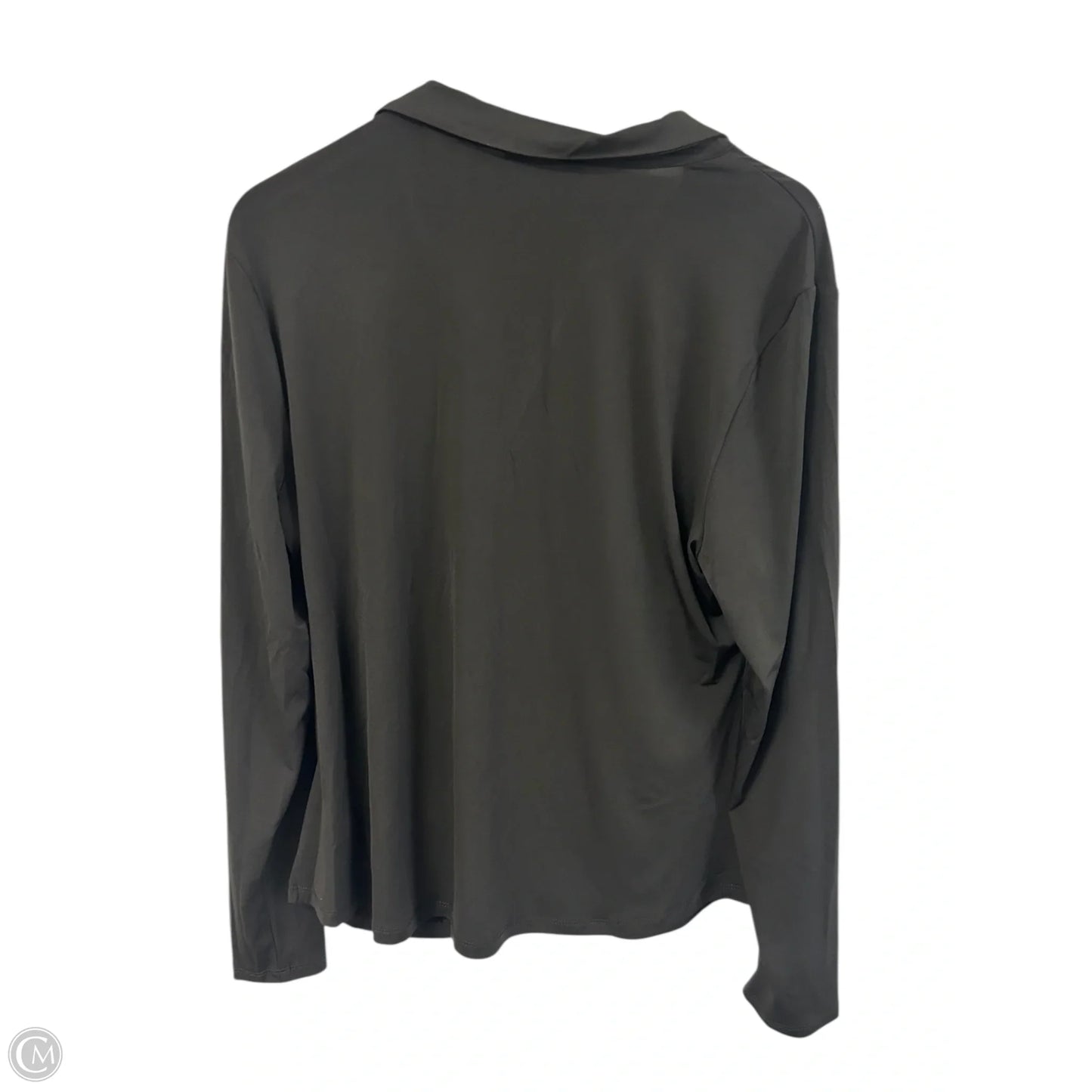 Blouse Long Sleeve By 89th And Madison In Black, Size: Xl