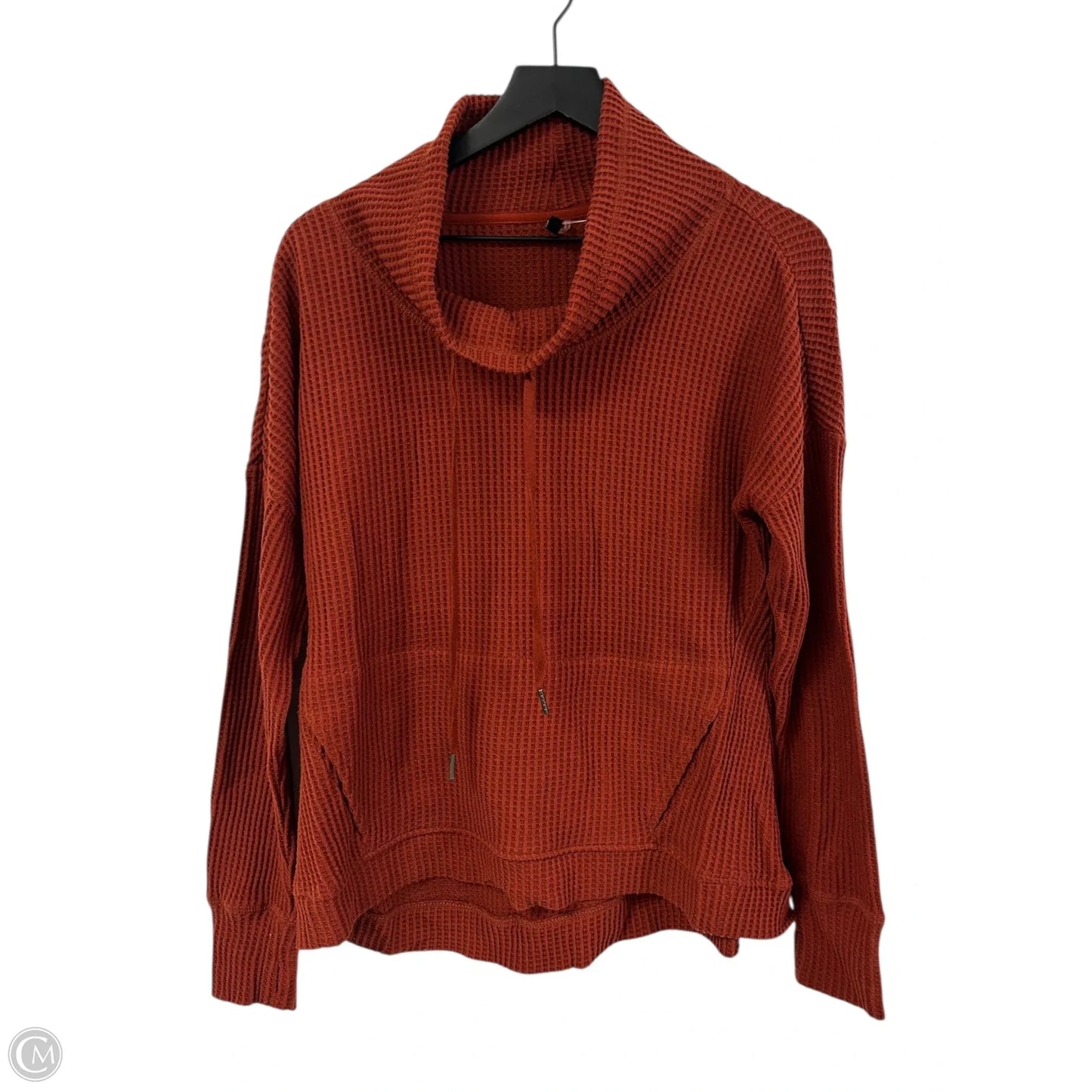 Top Long Sleeve By Clothes Mentor In Orange, Size: M