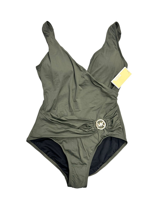 Swimsuit By Michael By Michael Kors In Green, Size: 14