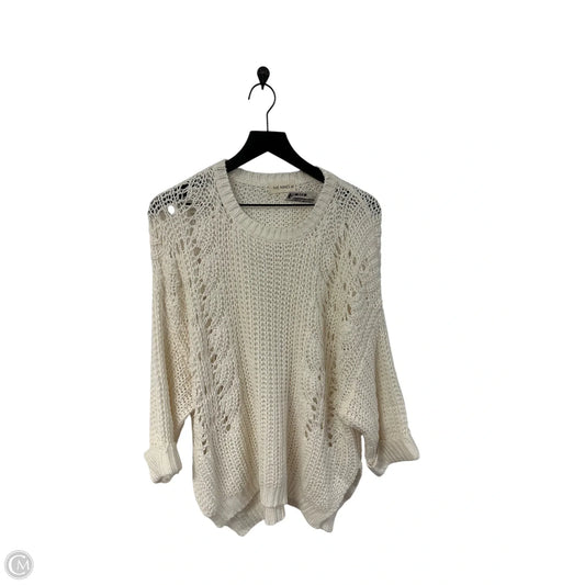 Sweater By The Nines In White, Size: M