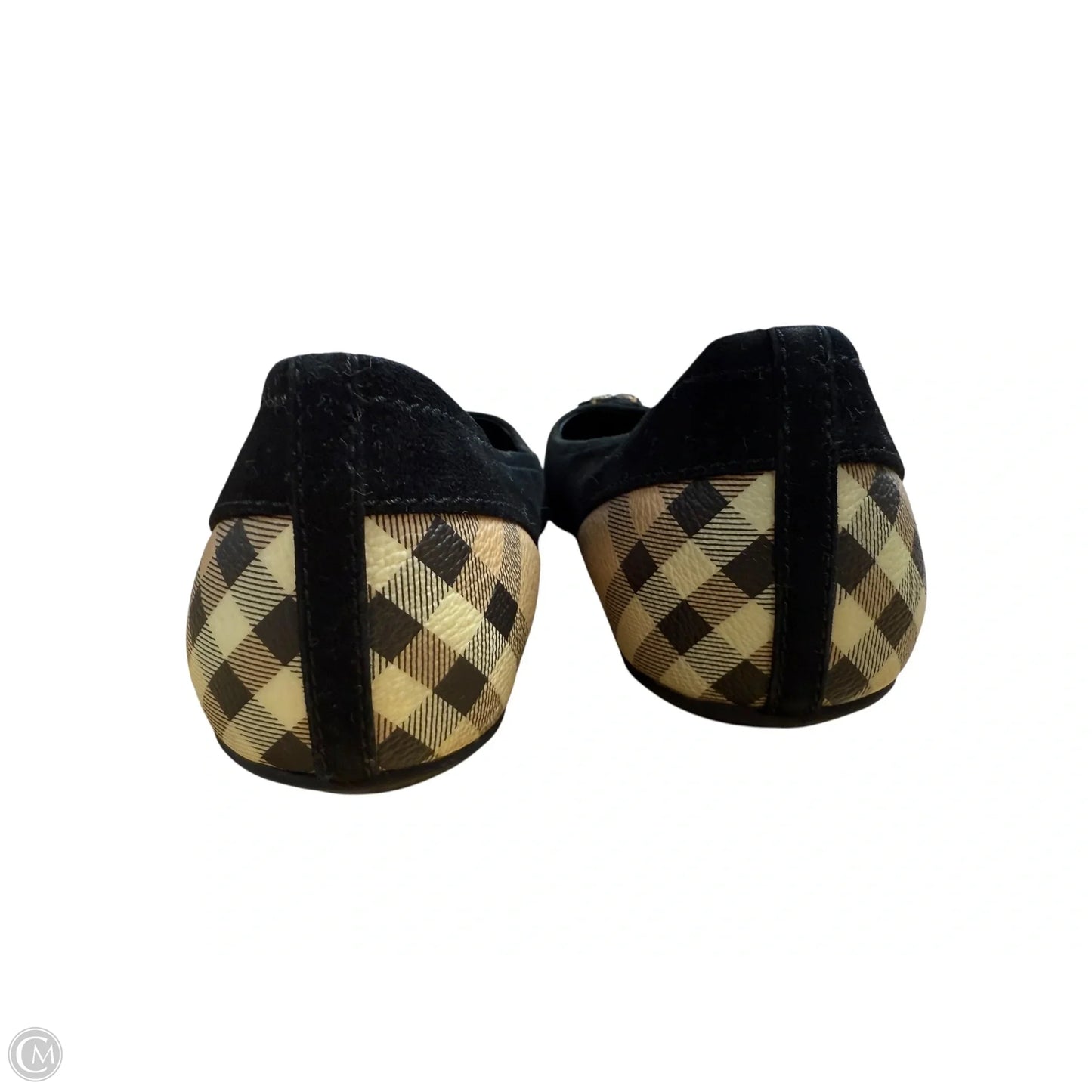 Shoes Luxury Designer By Burberry In Black, Size: 10