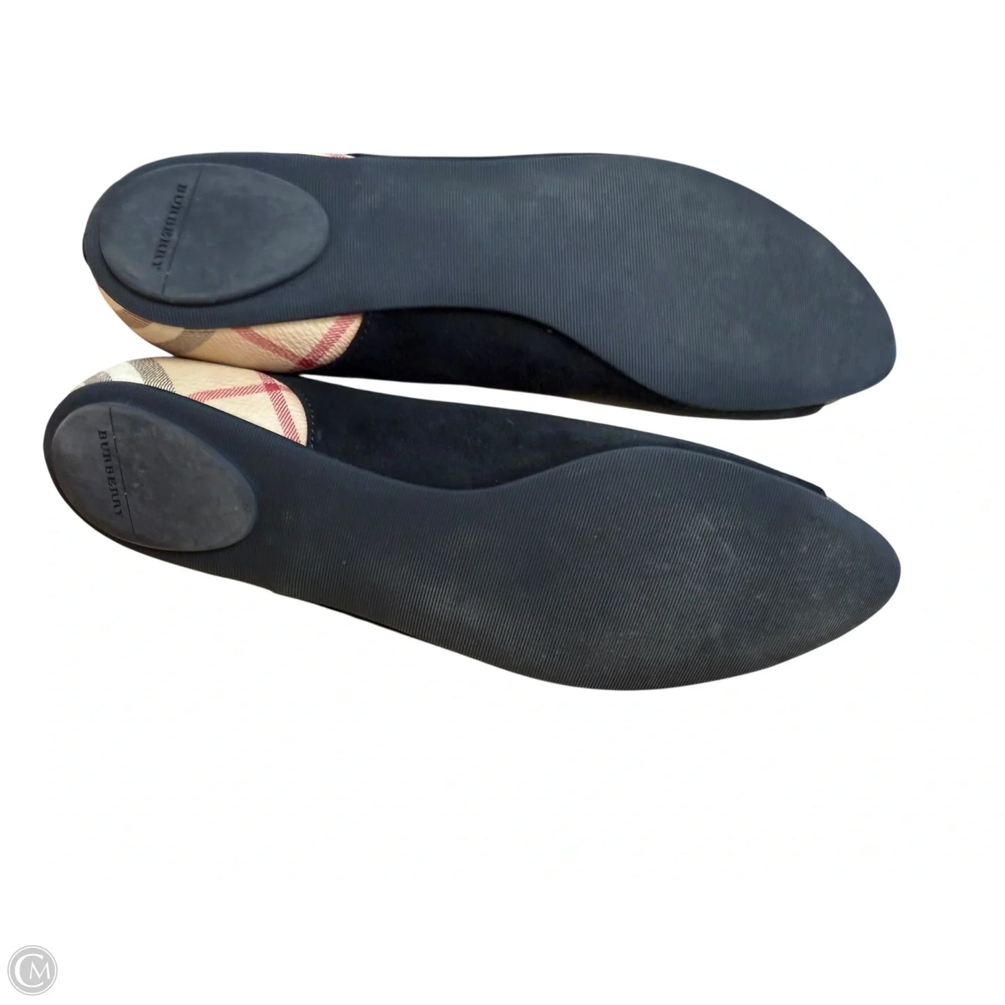 Shoes Luxury Designer By Burberry In Black, Size: 10