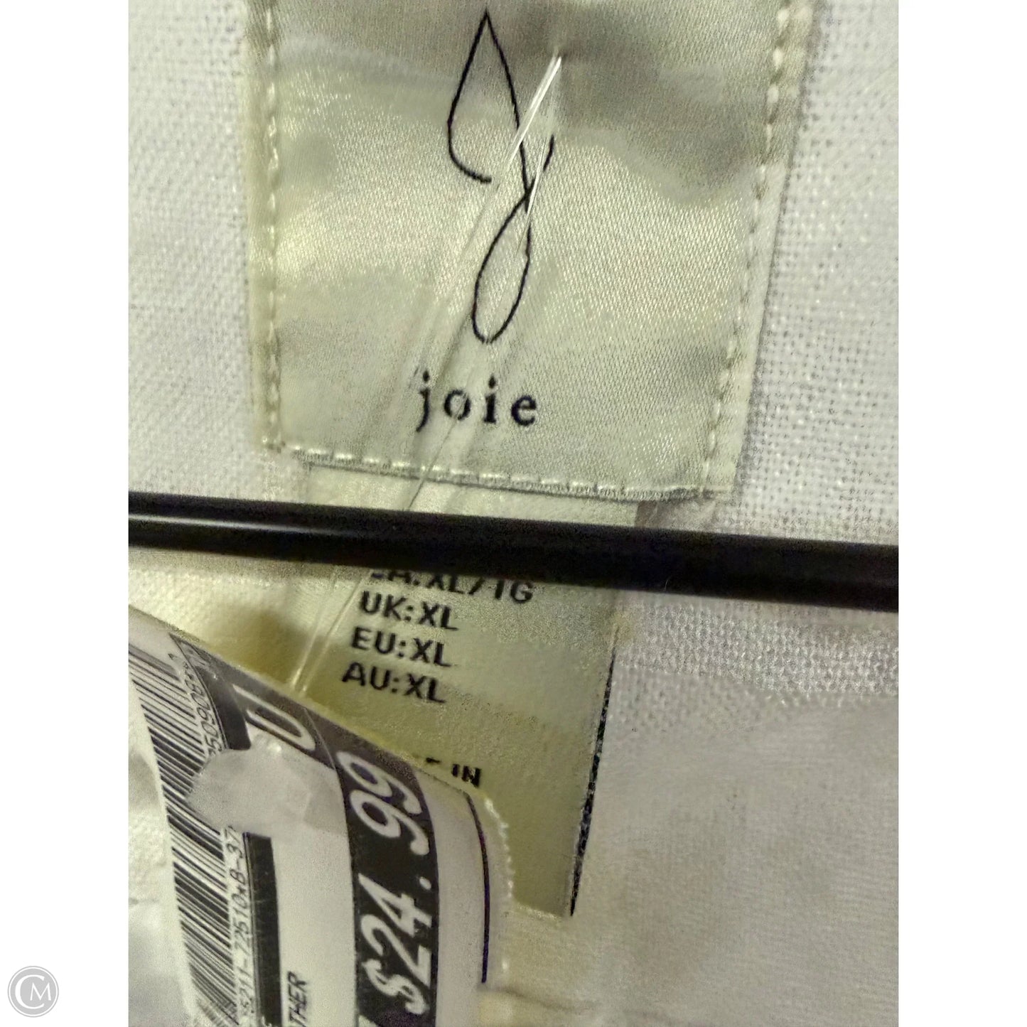 Vest Other By Joie In White, Size: Xl