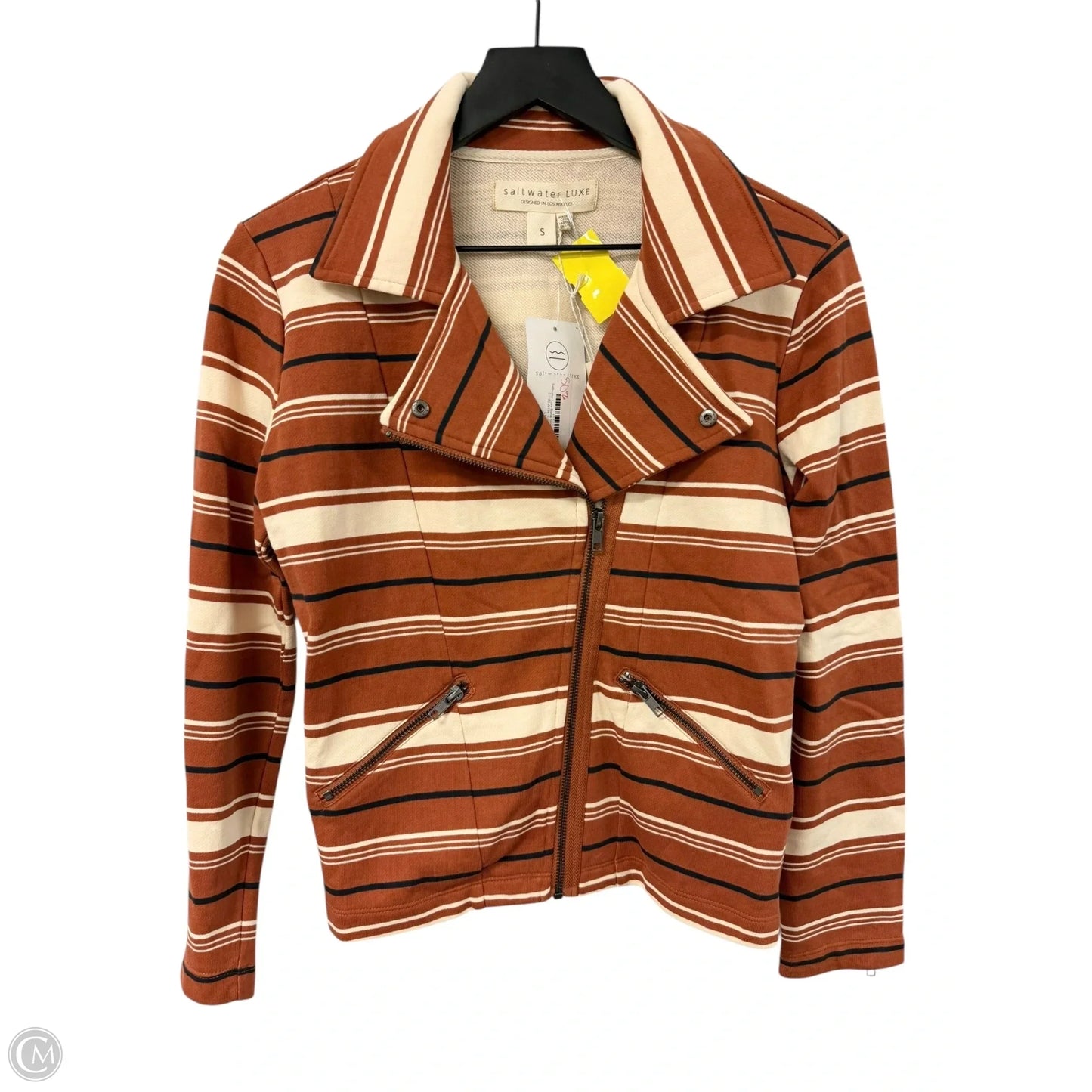 Jacket Other By Saltwater Luxe In Striped Pattern, Size: S