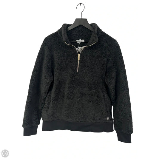 Sweatshirt Collar By Calvin Klein In Black, Size: M