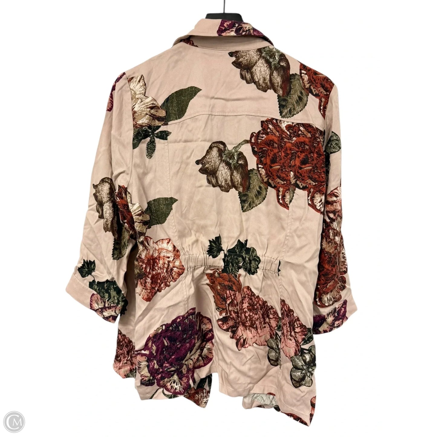 Jacket Other By Chicos In Multi-colored, Size: L