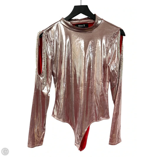 Bodysuit By Blue B In Pink, Size: L