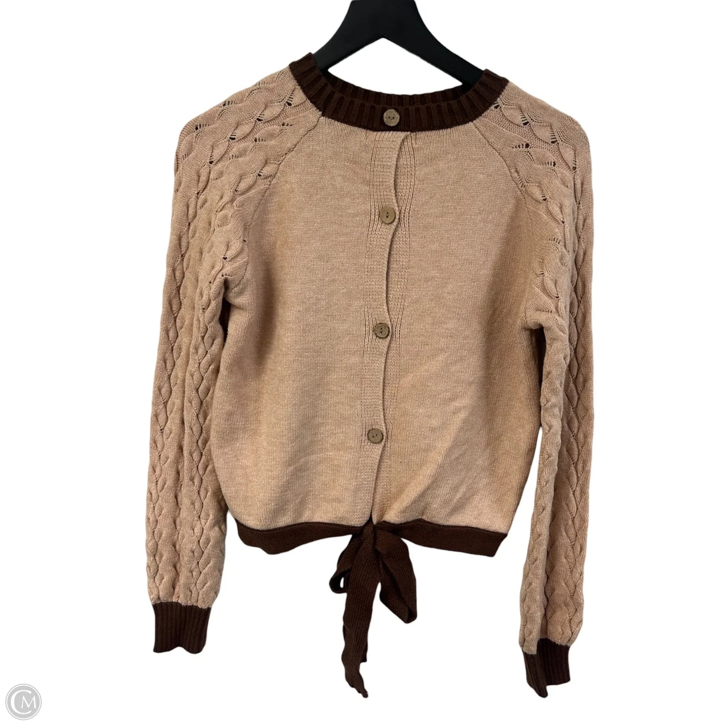 Sweater By Clothes Mentor In Peach, Size: M