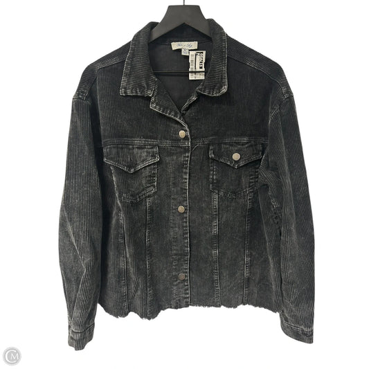 Jacket Shirt By She + Sky In Black, Size: M