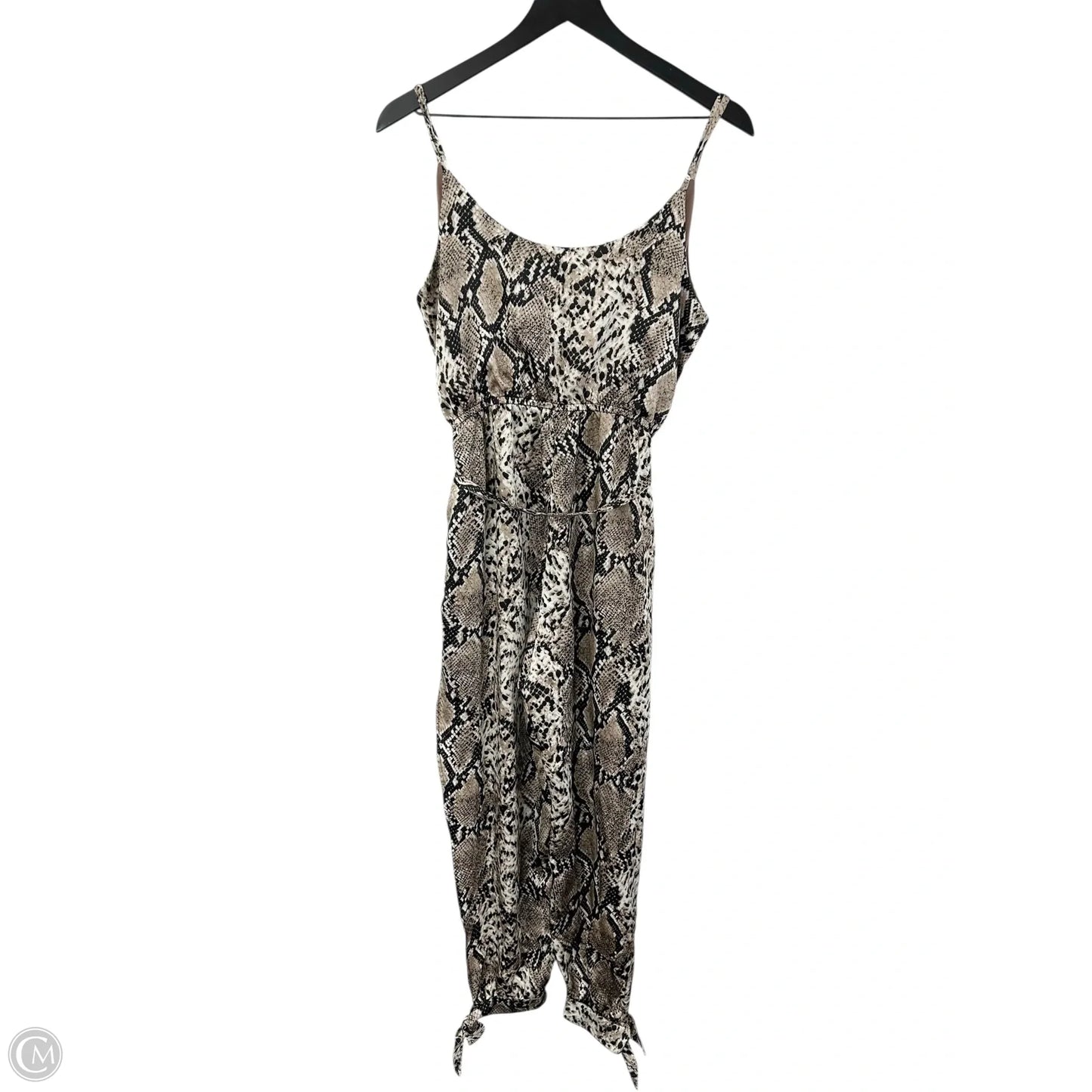 Jumpsuit By Lulus In Animal Print, Size: L
