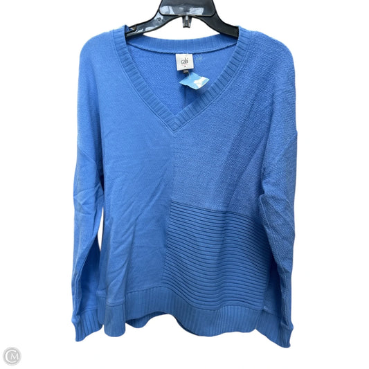 Sweatshirt Crewneck By Cabi In Blue, Size: M