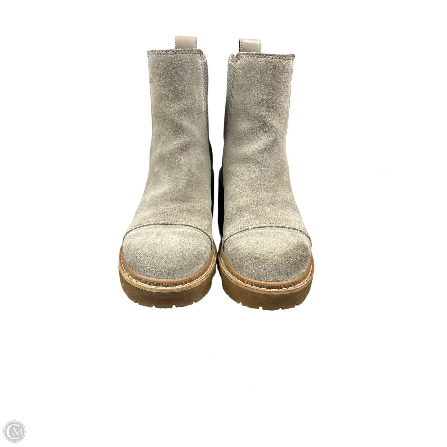 Boots Ankle Heels By Sorel In Tan, Size: 8