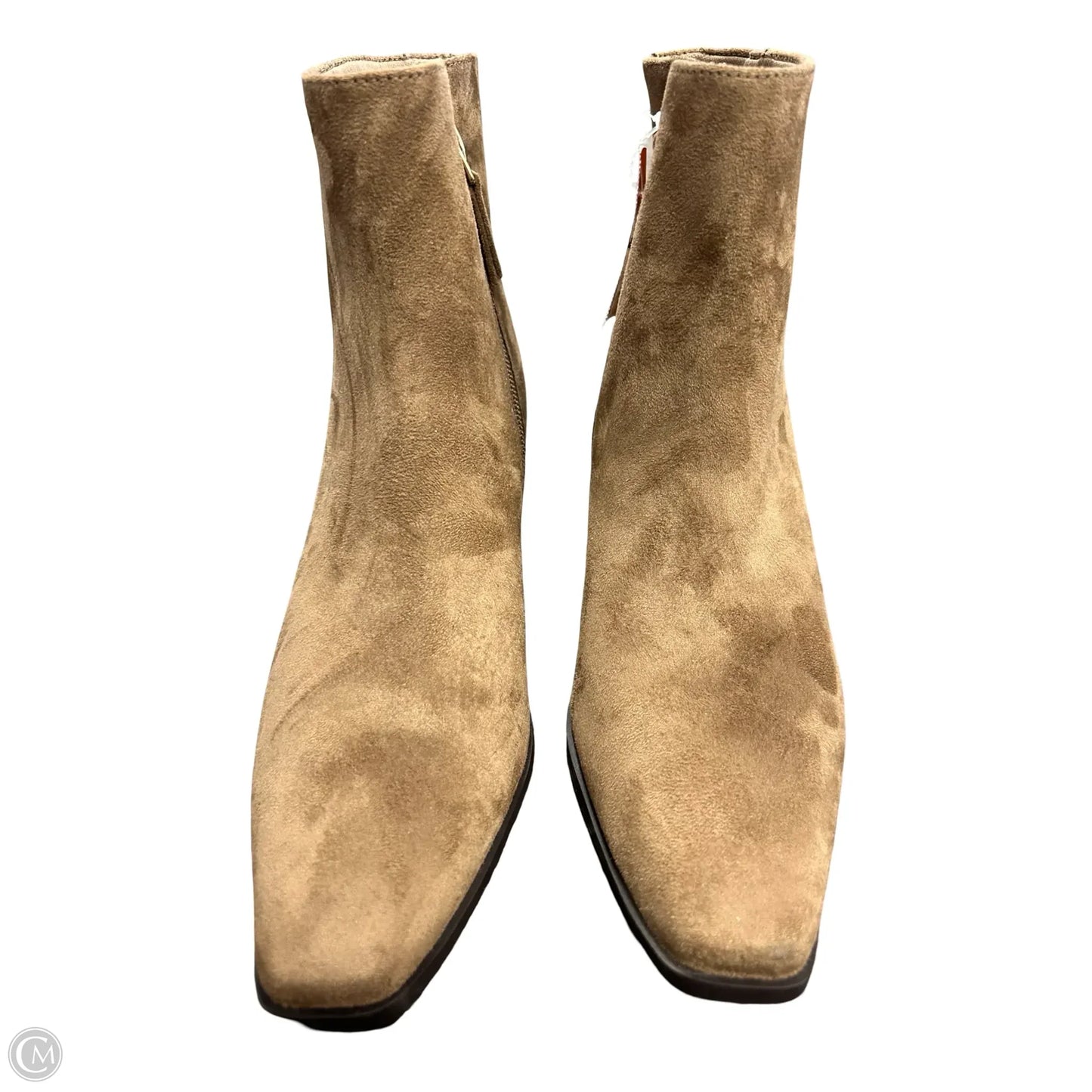 Boots Ankle Heels By Old Navy In Tan, Size: 6