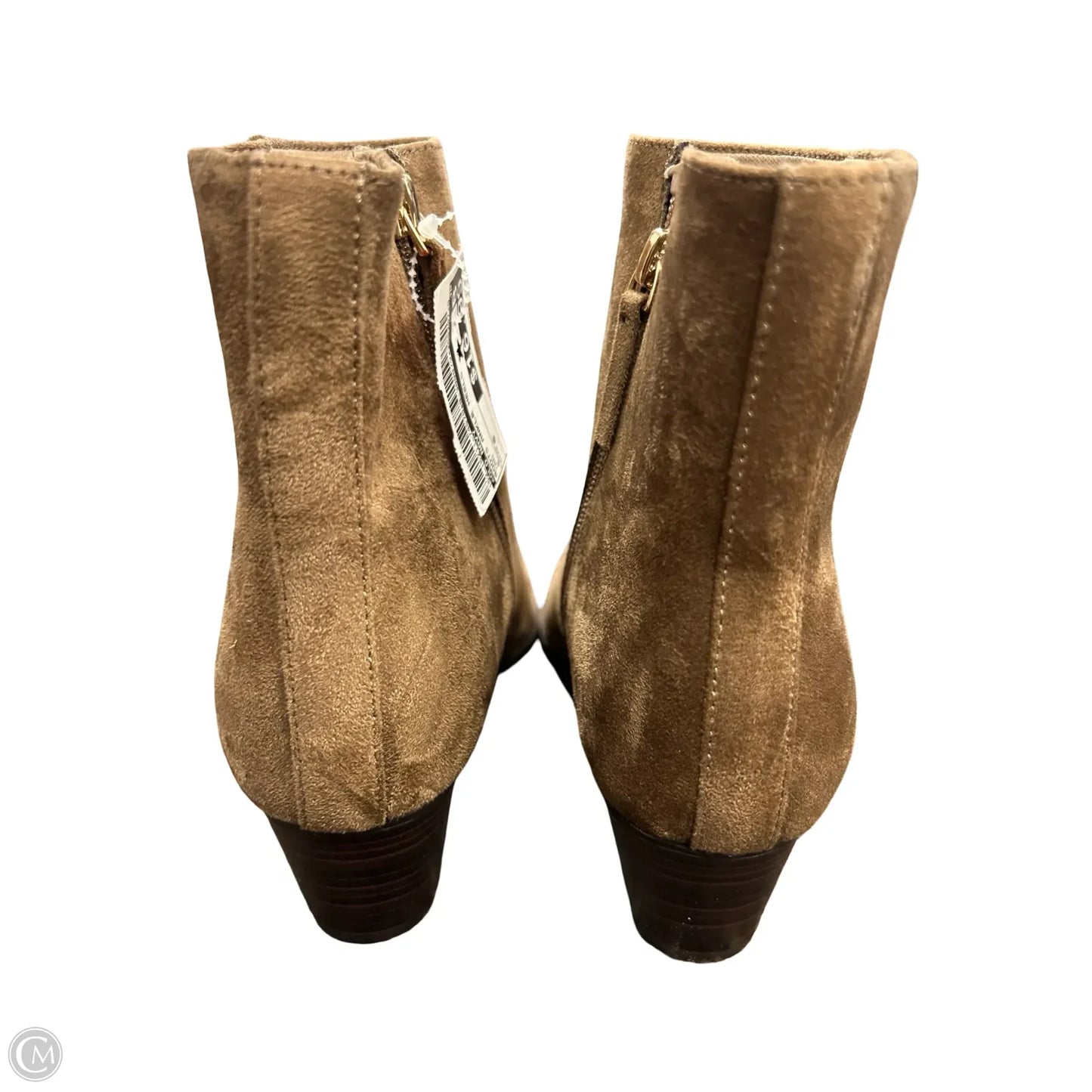 Boots Ankle Heels By Old Navy In Tan, Size: 6