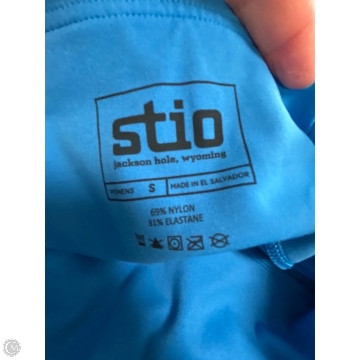 Athletic Leggings By Cmb In Blue, Size: S
