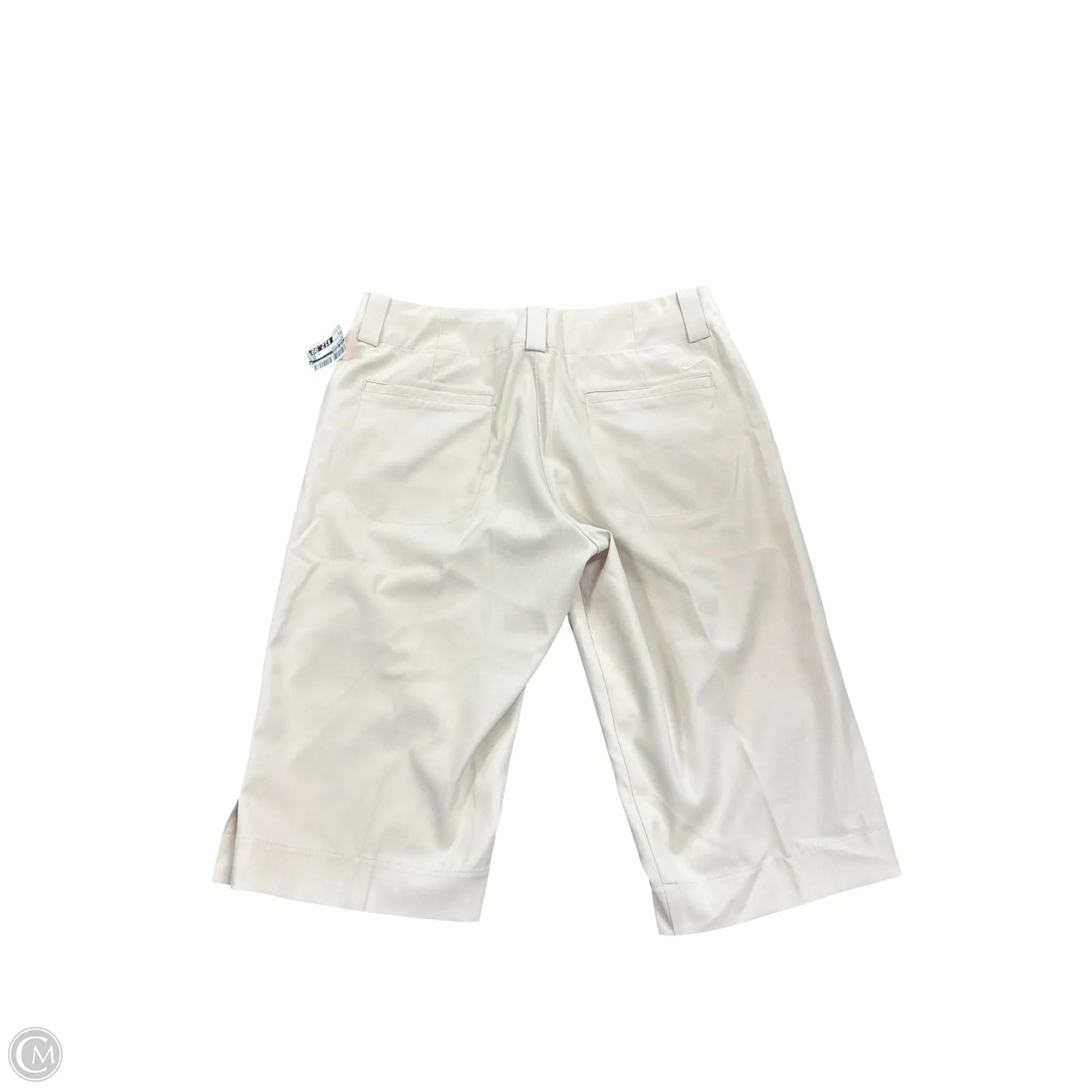 Athletic Shorts By Nike Apparel In Tan, Size: 6