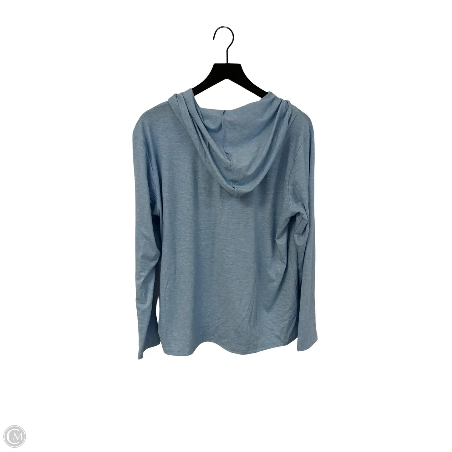 Sweatshirt Hoodie By Cme In Blue, Size: M