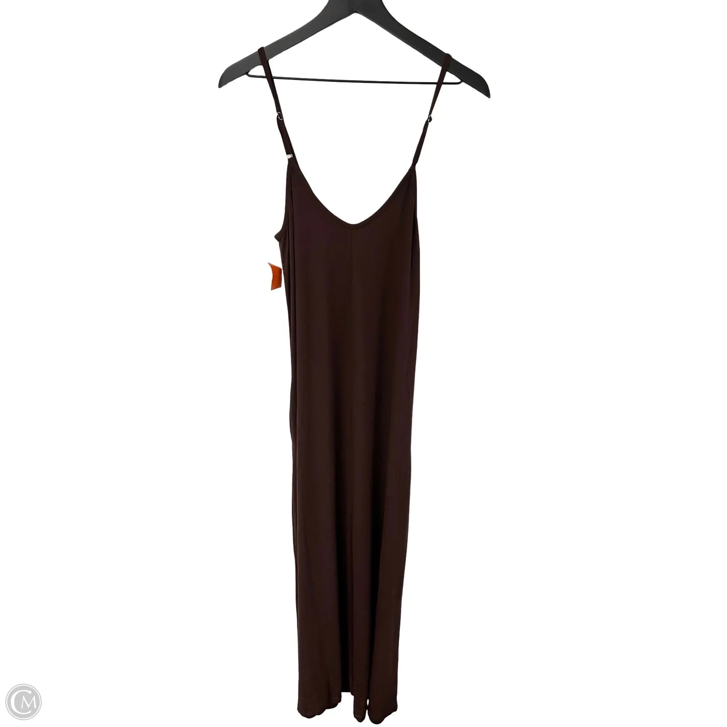 Dress Casual Maxi By Cmf In Brown, Size: S