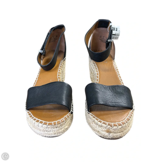 Shoes Heels Wedge By Franco Sarto In Black, Size: 8