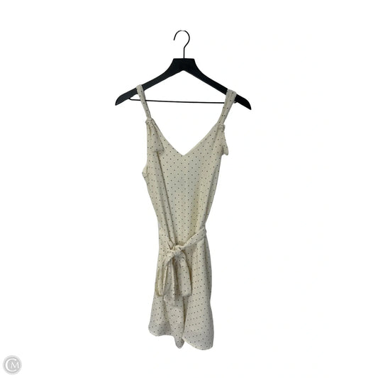 Dress Party Short By Le Lis In Cream, Size: M