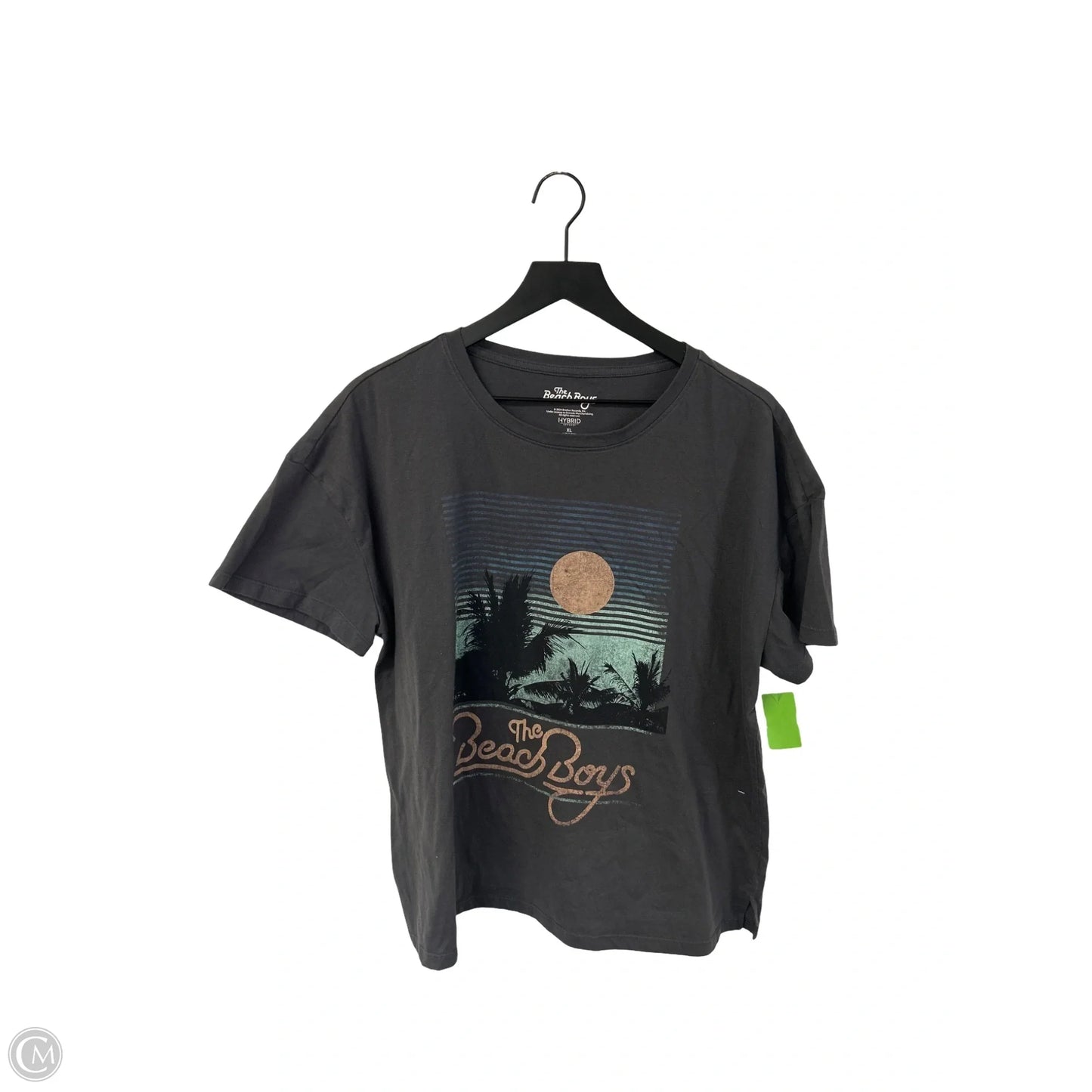 Top Short Sleeve By Clothes Mentor In Grey, Size: Xl