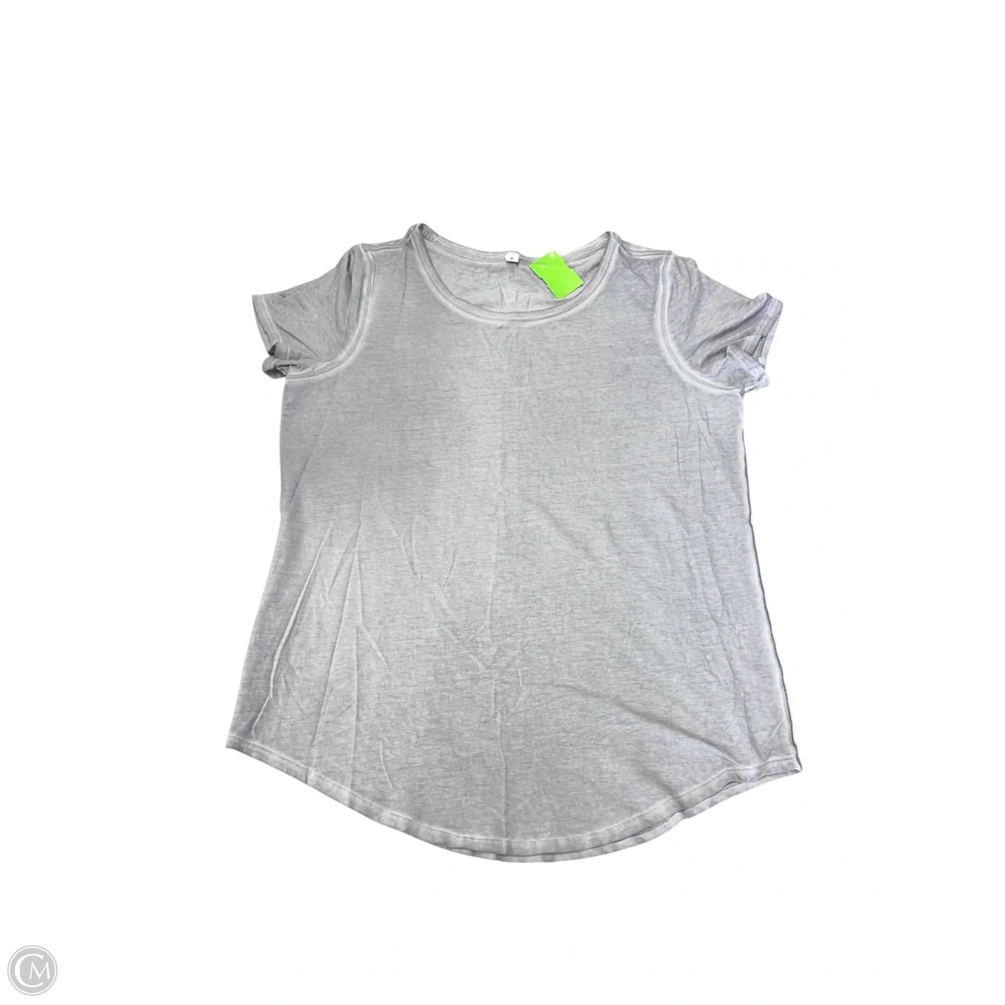 Top Short Sleeve Basic By Lululemon In Grey, Size: 8