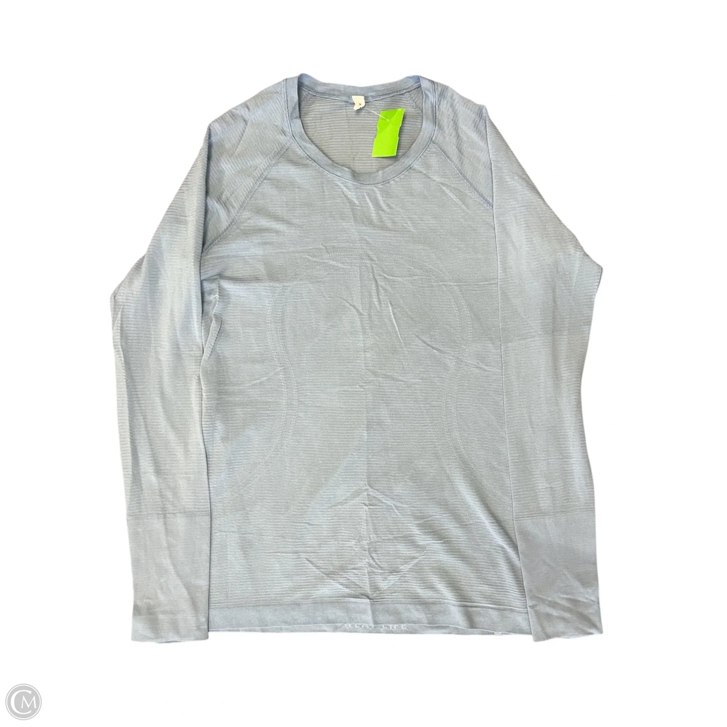Athletic Top Long Sleeve Crewneck By Lululemon In Blue, Size: 10