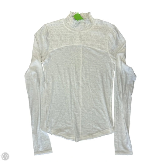 Top Long Sleeve By We The Free In White, Size: L