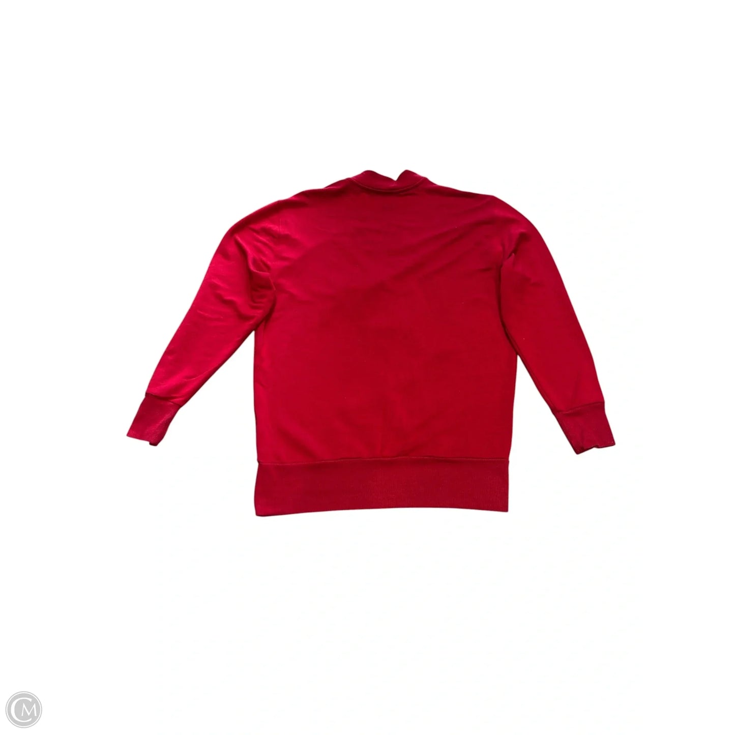 Top Long Sleeve By Athleta In Red, Size: M