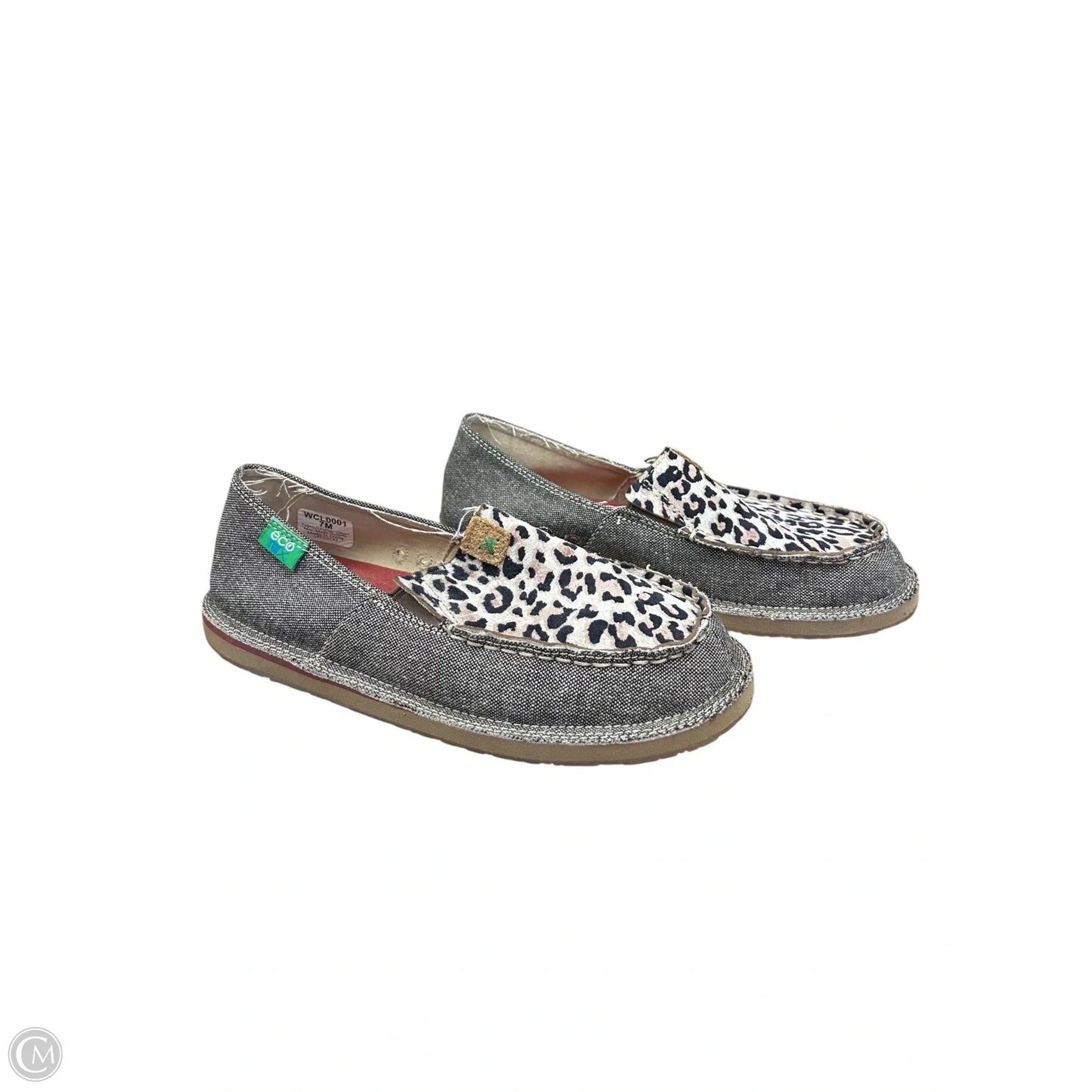 Shoes Flats By Cmc In Animal Print, Size: 7