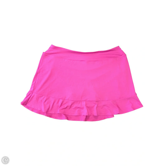Athletic Skort By Gottex In Pink, Size: L