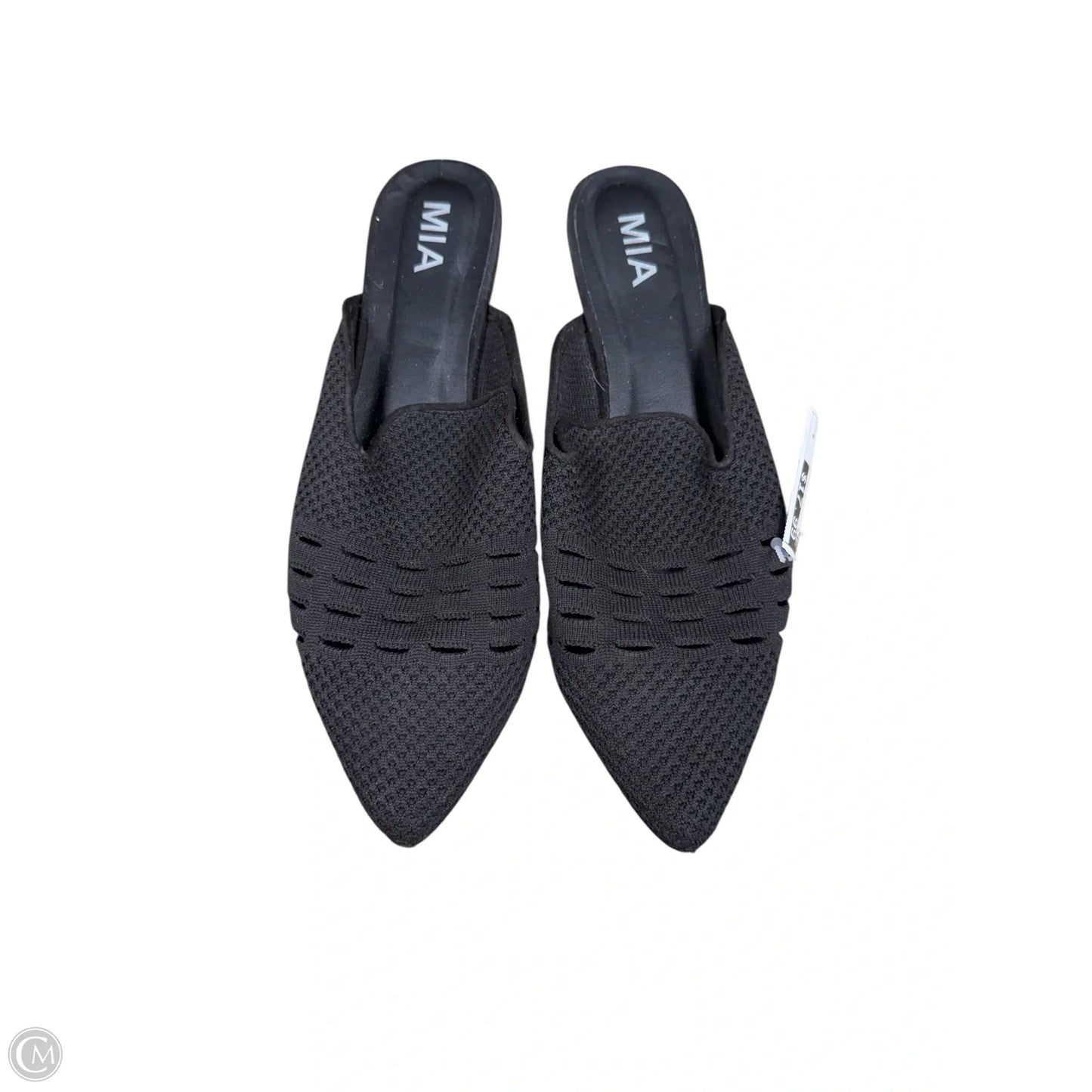 Shoes Flats By Mia In Black, Size: 9