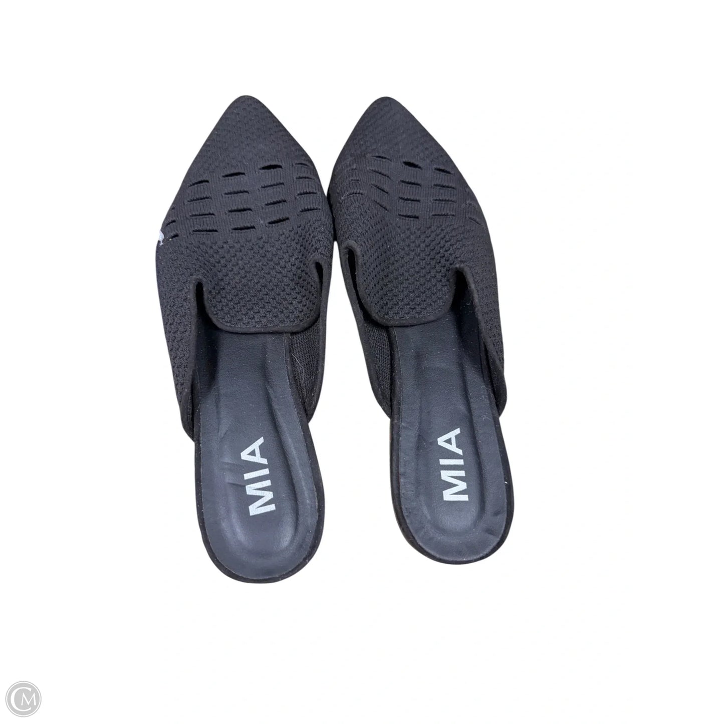Shoes Flats By Mia In Black, Size: 9