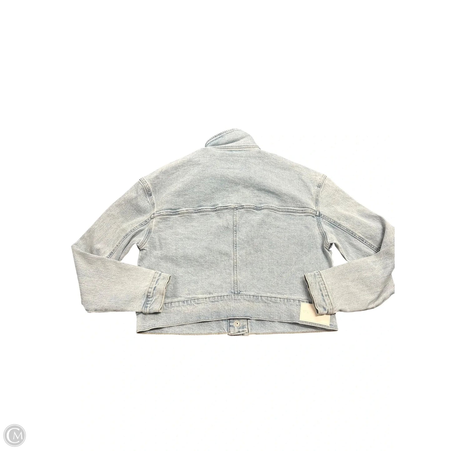 Jacket Denim By Dkny In Blue Denim, Size: S