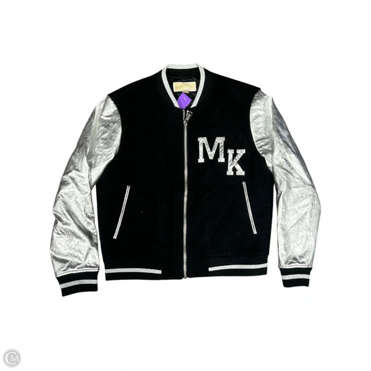Coat Other By Michael By Michael Kors In Black & Silver, Size: S
