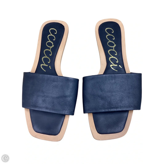 Sandals Flats By Cmc In Black, Size: 9