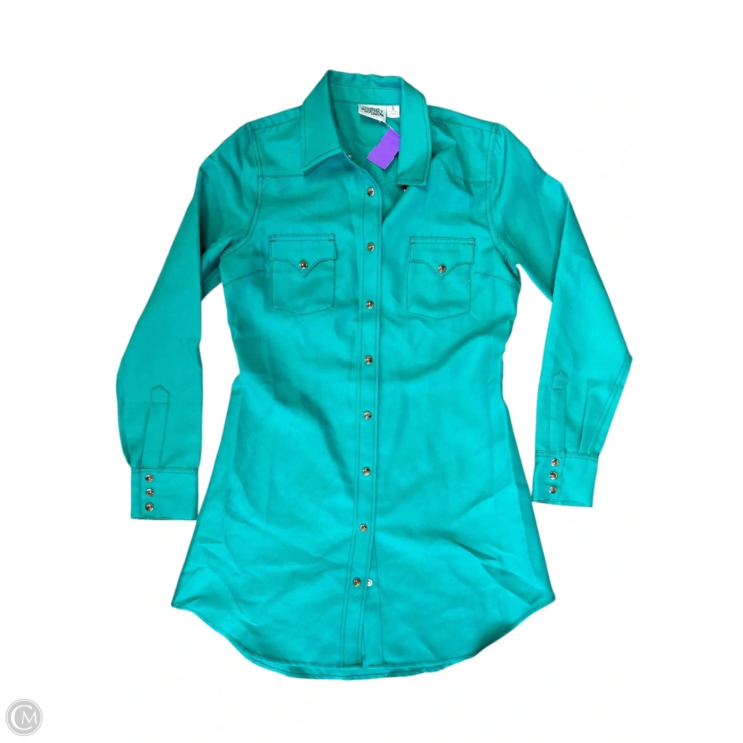 Dress Casual Short By Cmc In Green, Size: S