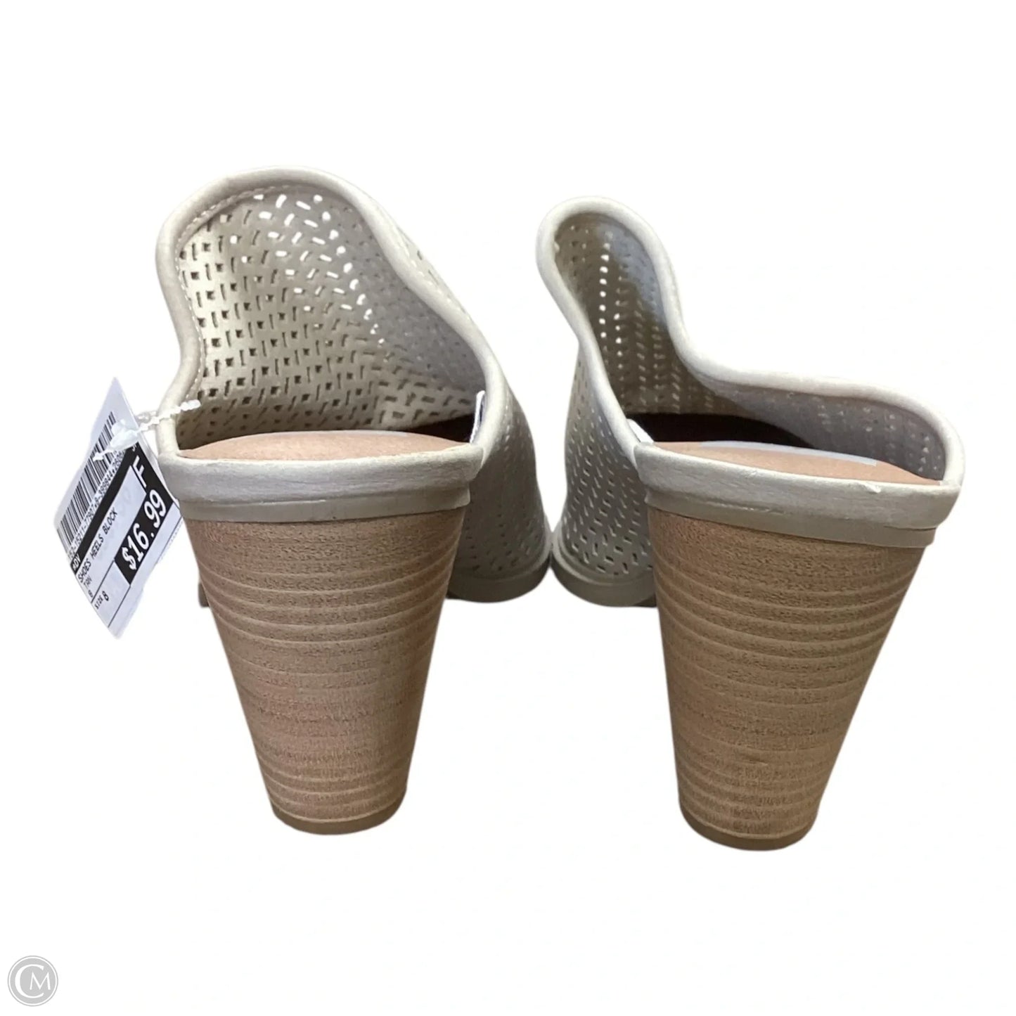 Shoes Heels Block By Dv In Tan, Size: 8