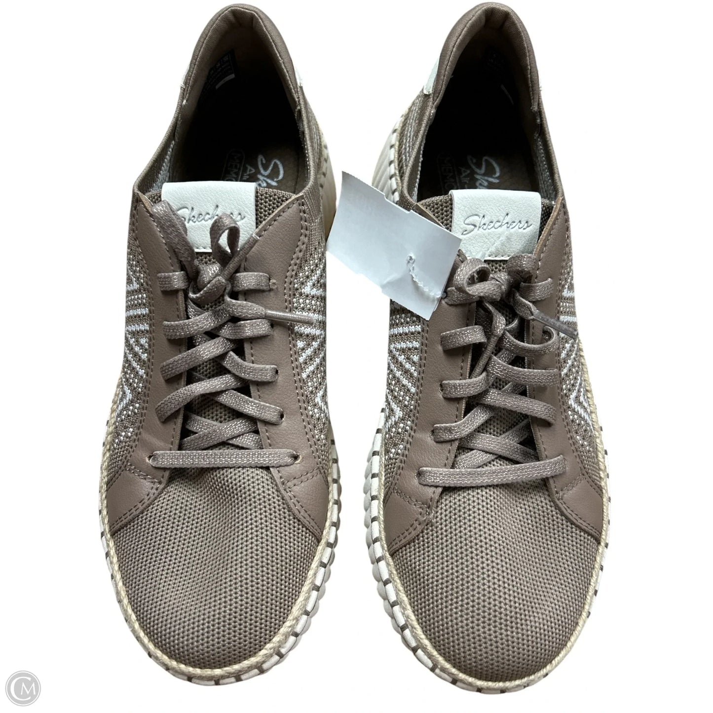 Shoes Sneakers By Skechers In Tan, Size: 9