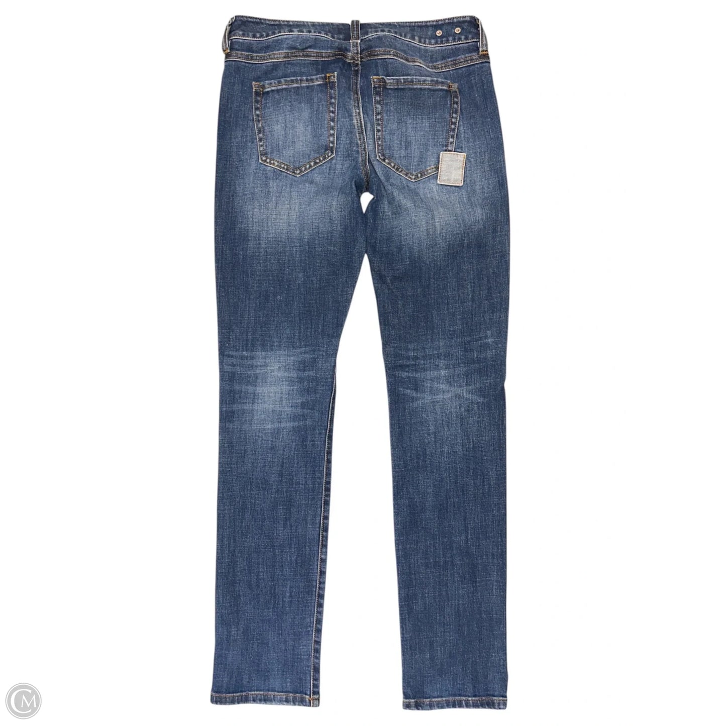 Jeans Straight By Cabi In Blue Denim, Size: 0