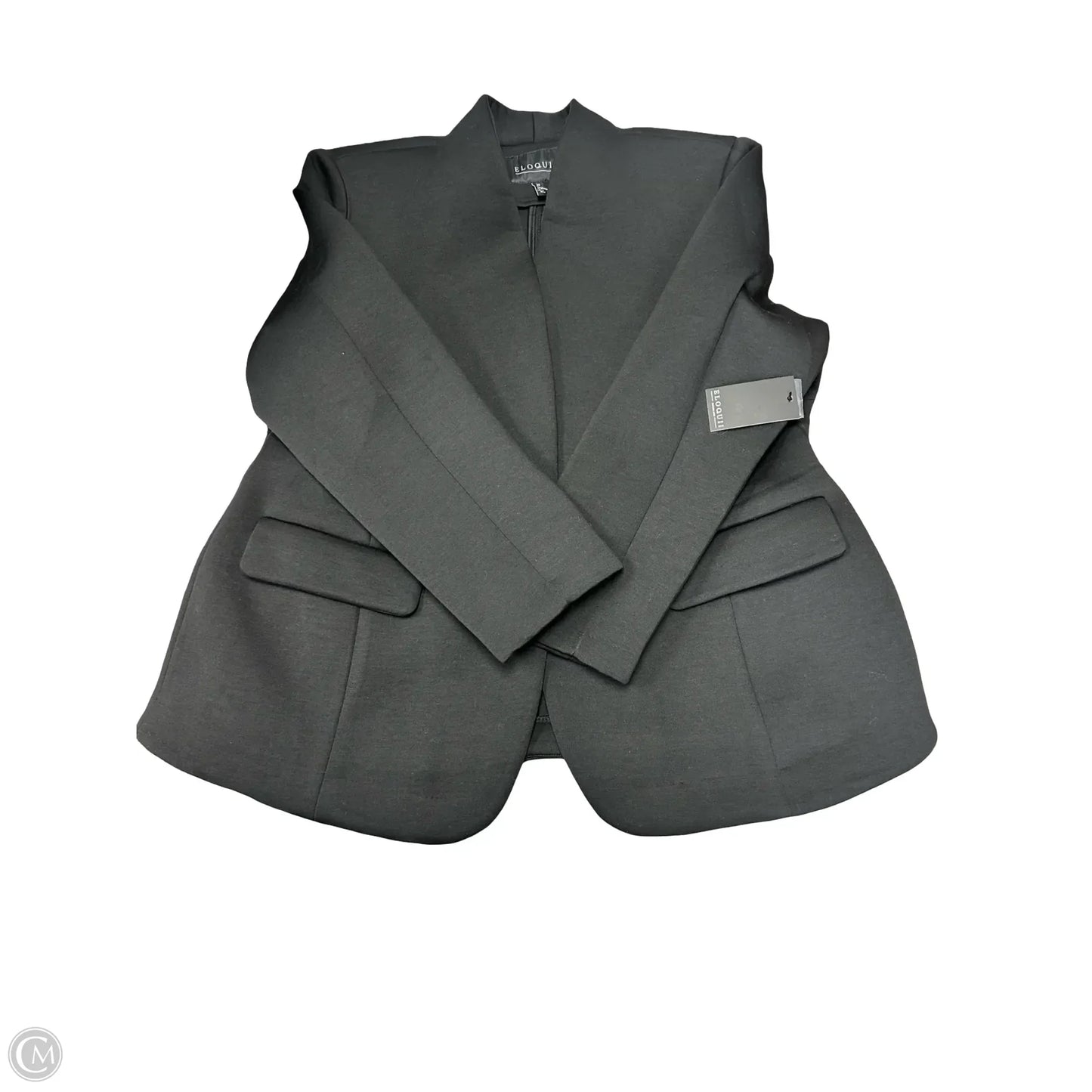 Blazer By Eloquii In Black, Size: 20