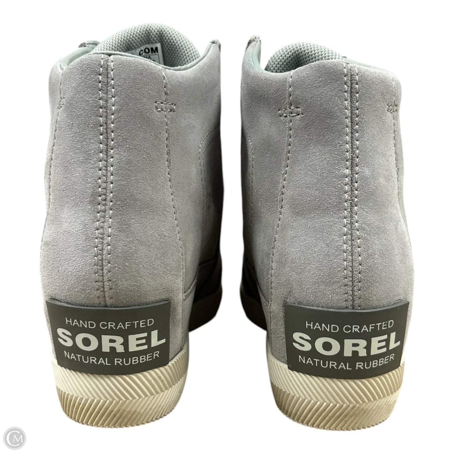 Boots Ankle Heels By Sorel In Grey, Size: 7