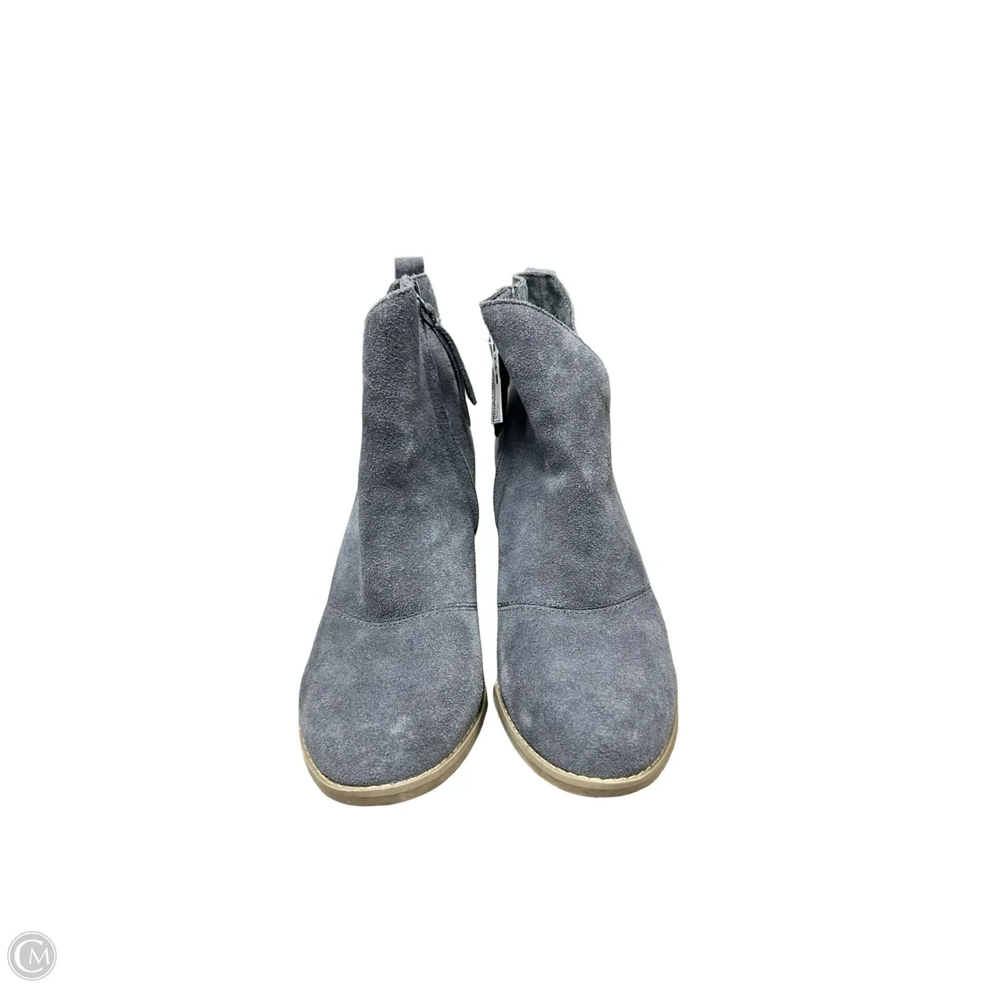 Boots Ankle Heels By Toms In Grey, Size: 8