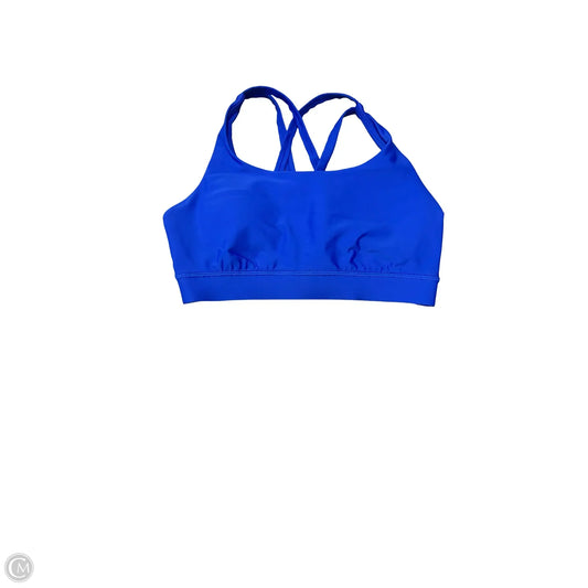 Athletic Bra By Lululemon In Blue, Size: Xs