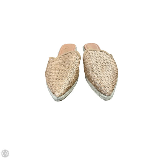 Shoes Flats By Ccocci In Tan, Size: 8.5