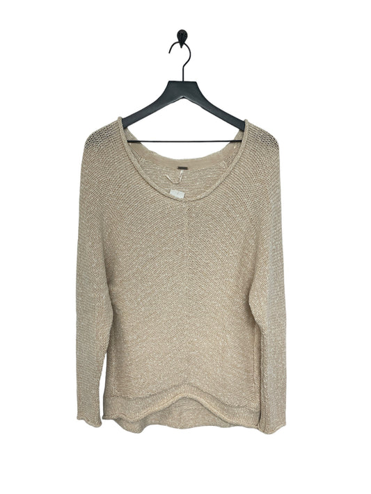 Cream Sweater Free People, Size S