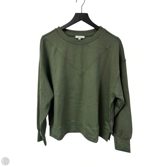 Sweatshirt Crewneck By White Birch In Green, Size: L