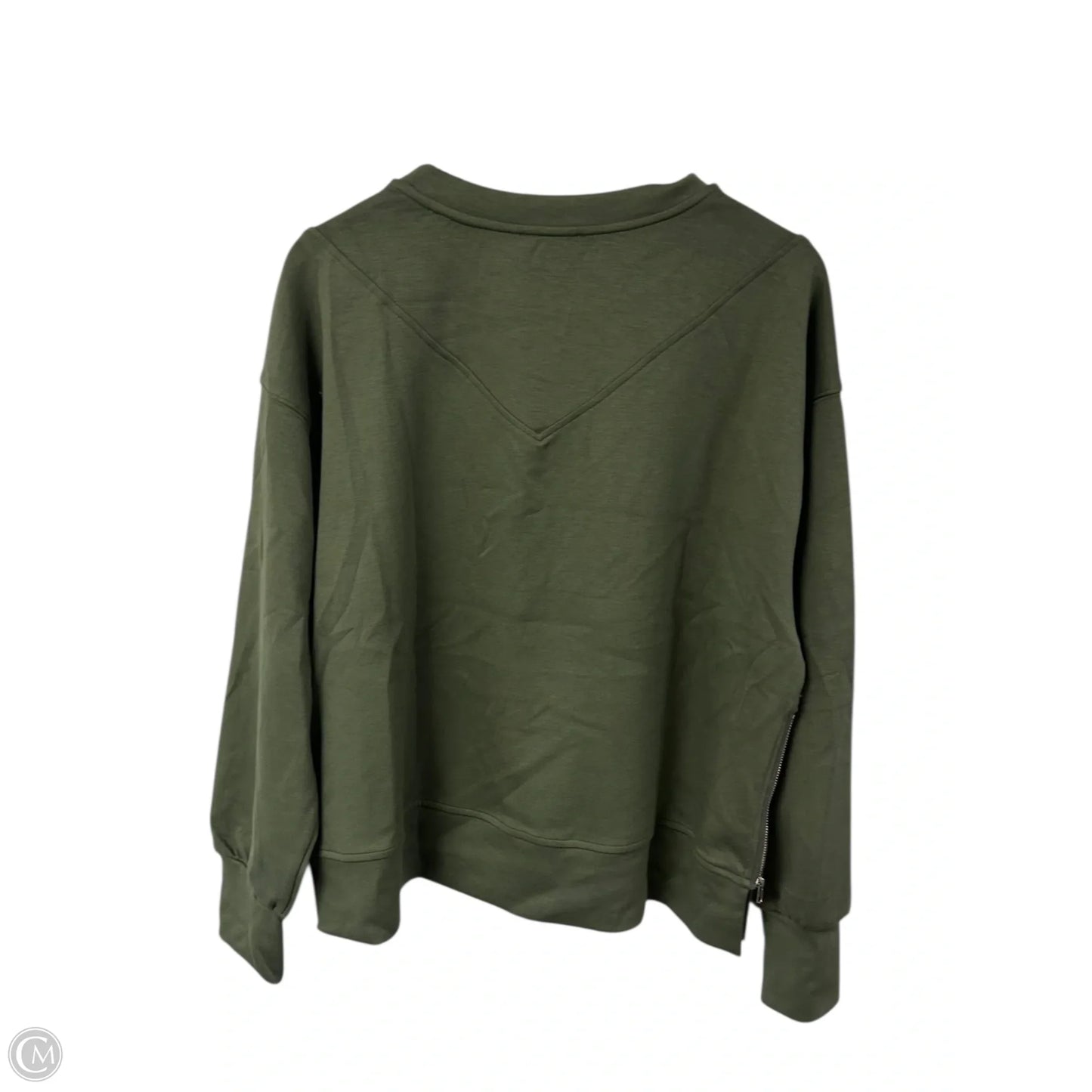 Sweatshirt Crewneck By White Birch In Green, Size: L